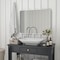 Flash Furniture Jada 40 x 30 Decorative Wall Mirror - Rounded Corners, Matte Silver HMHD-22M198YBN-SLV-GG - alternate 5